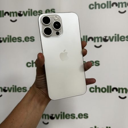 Iphone 15 pro max 256gb Esim Blanco