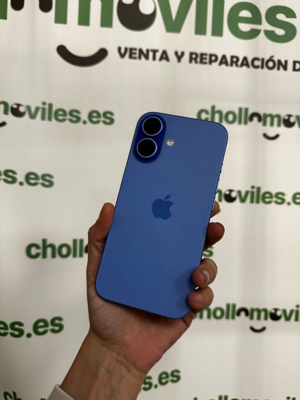 Iphone 16 128gb Azul Bateria 100% Esim - Imagen 3