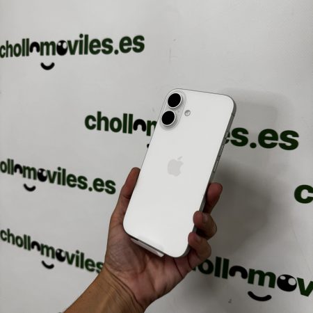 OFERTA Iphone 16 128gb Blanco Bateria 100% Esim