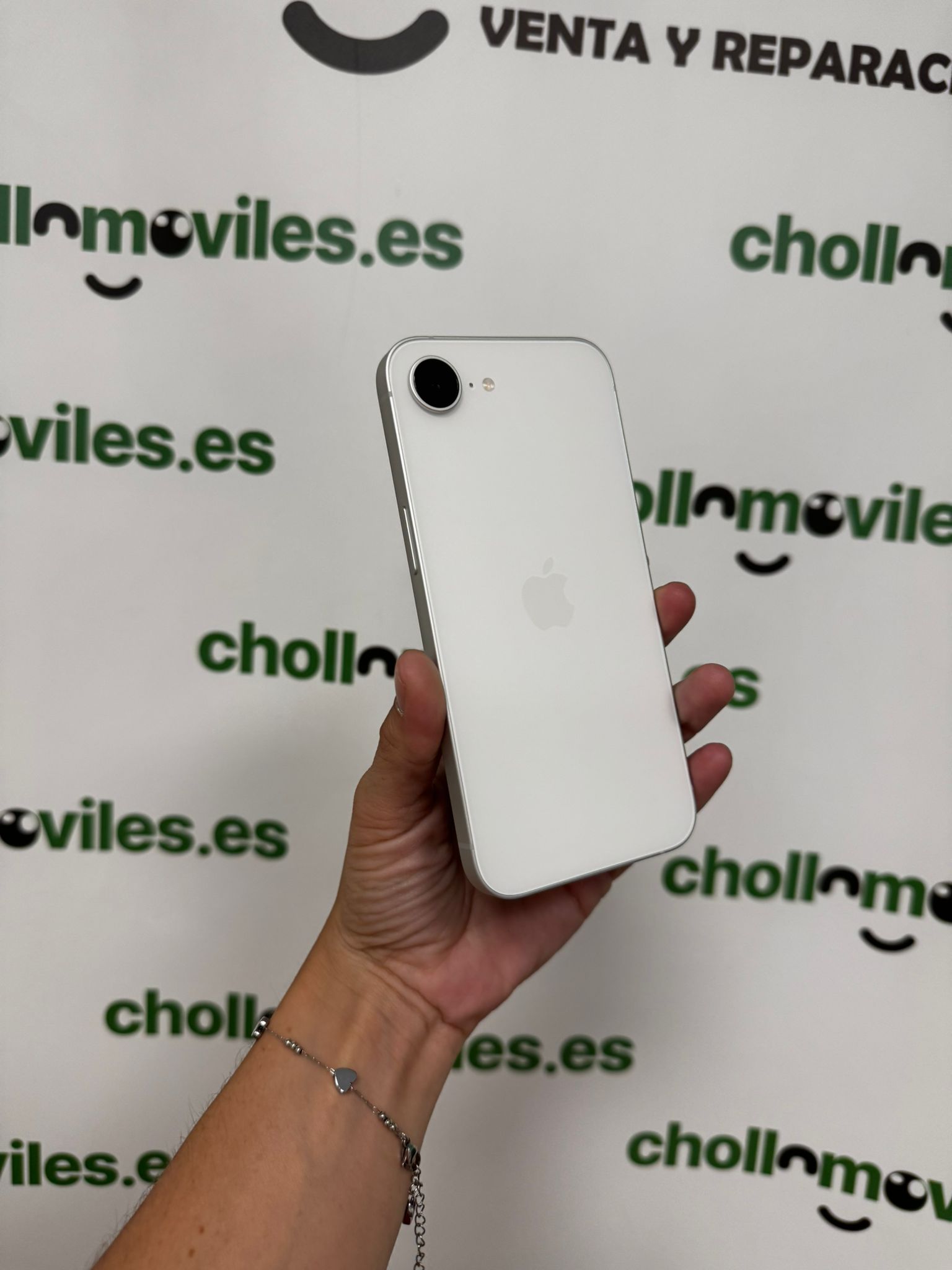 Iphone 16E 256gb Blanco Bateria 100% Esim - Imagen 2