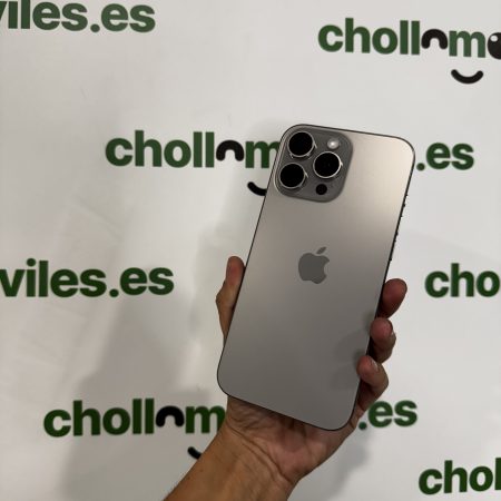 Iphone 16 Pro Max 256gb Natural Esim Bateria 100% Garantía Apple hasta Diciembre 2025