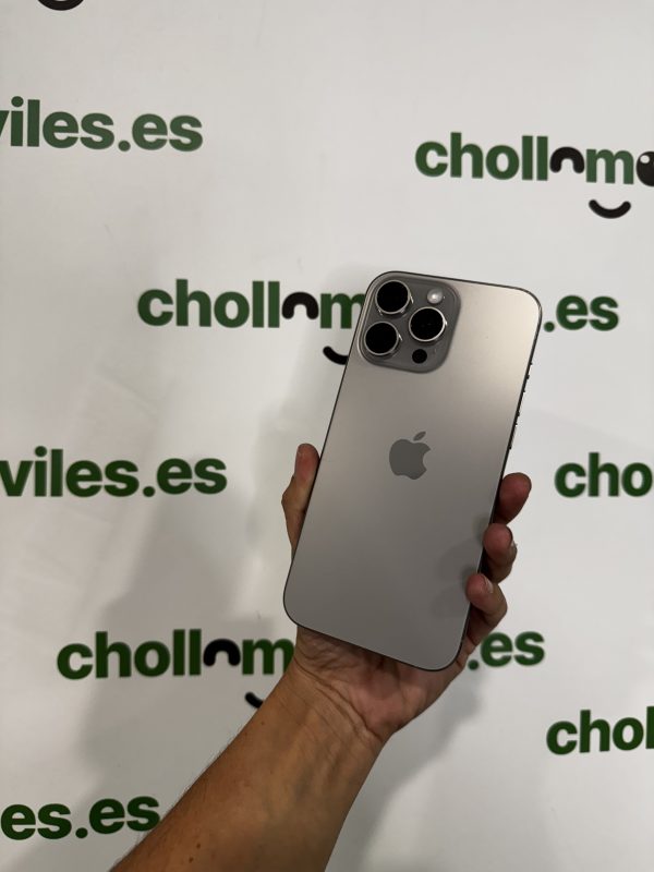 Iphone 16 Pro Max 256gb Natural Esim Bateria 100% Garantía Apple hasta Diciembre 2025