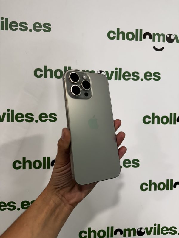Iphone 16 Pro Max 256gb Natural Esim Bateria 100% Garantía Apple hasta Diciembre 2025 - Imagen 4