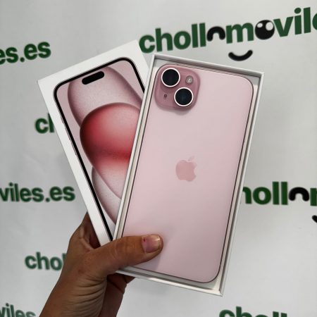 iPhone 15 Plus Rosa 128gb  Bateria 100% GARANTIA APPLE HASTA  09/07/2026