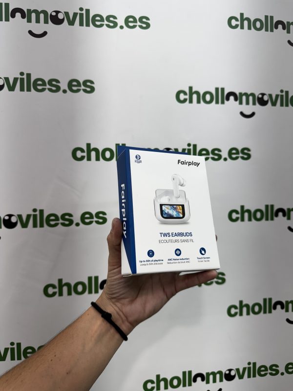 Auriculares Bluetooth con caja recargable pantalla - Imagen 3